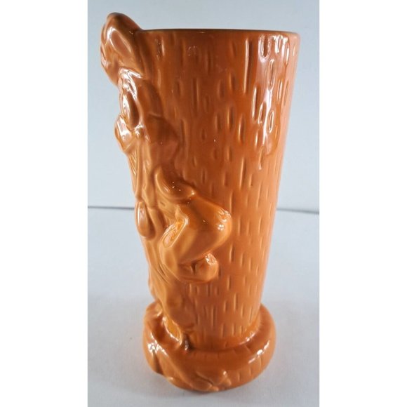 Rooster Tiki Cup Tumbler Mug Ceramic Glass Orange Haynes Besco Group 20 Oz - Picture 3 of 6
